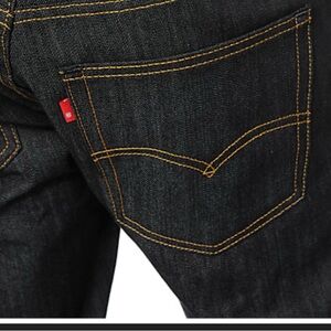 Levi's Men's Dark Levi's 569 Loose Straight Fit Jeans